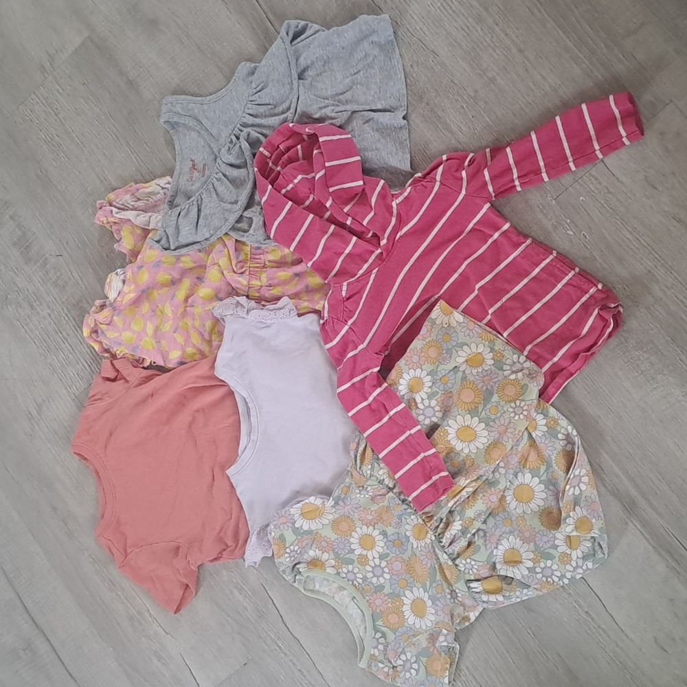 2T Girls Bundle Tops